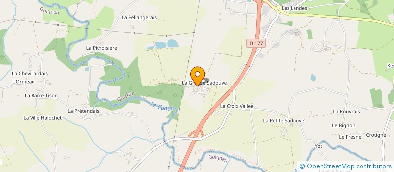 localisation de l'entreprise MONSIEUR LAURENT ERAZMUS  GUICHEN