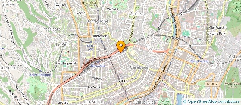 localisation de l'entreprise MONSIEUR LAURENT ERNER à NICE
