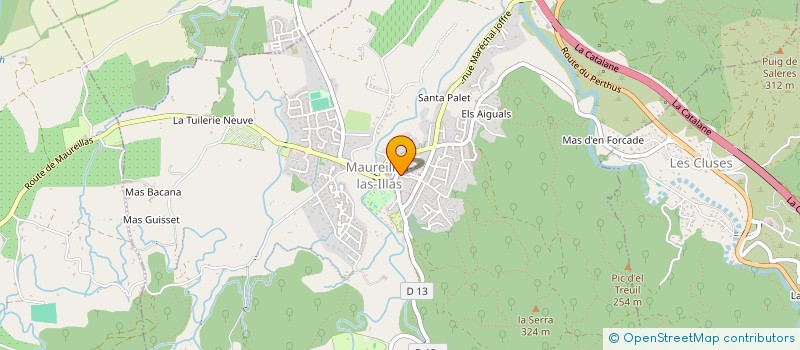 localisation de l'entreprise MONSIEUR LAURENT ERRE à MAUREILLAS-LAS-ILLAS