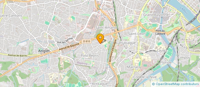 localisation de l'entreprise MONSIEUR LAURENT ERROTABEREA à BAYONNE