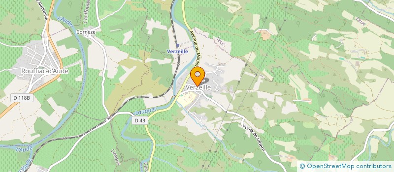 localisation de l'entreprise MONSIEUR LAURENT ESCANDE  COUFFOULENS