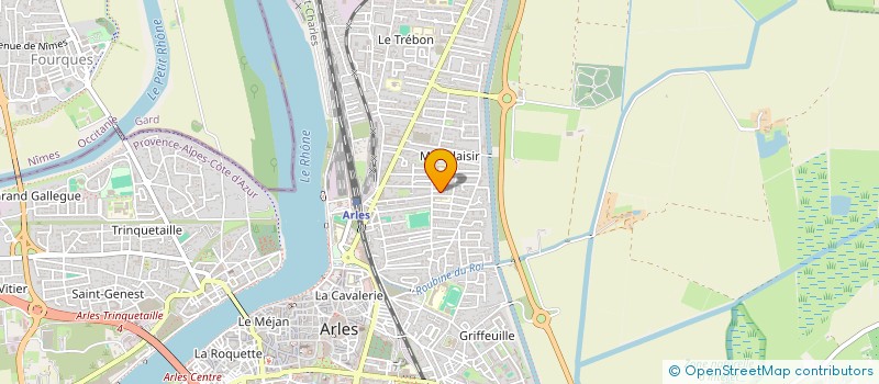 localisation de l'entreprise MONSIEUR LAURENT ESCARAVAGE à ARLES
