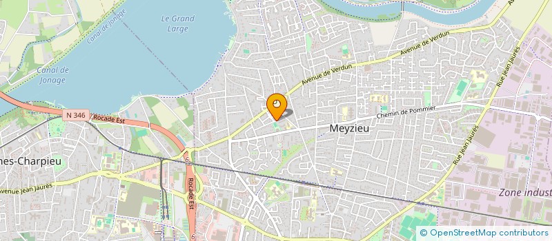 localisation de l'entreprise MONSIEUR LAURENT ESHA  MEYZIEU