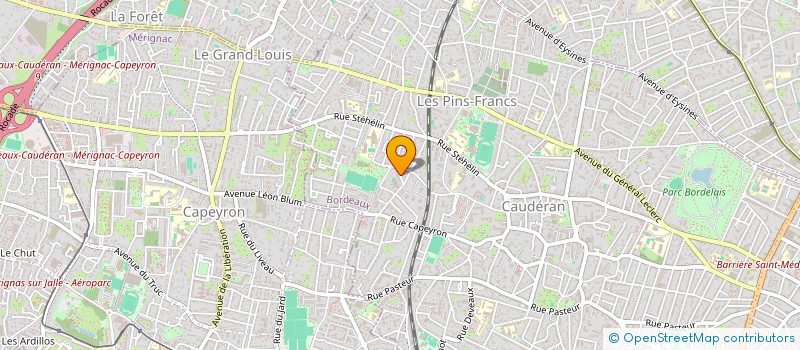 localisation de l'entreprise MONSIEUR LAURENT ESPAGNET à BORDEAUX