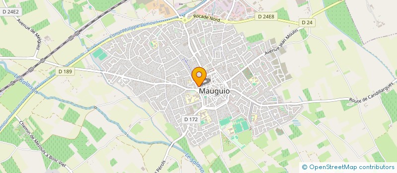 localisation de l'entreprise MONSIEUR LAURENT ESTIMBRE  MAUGUIO