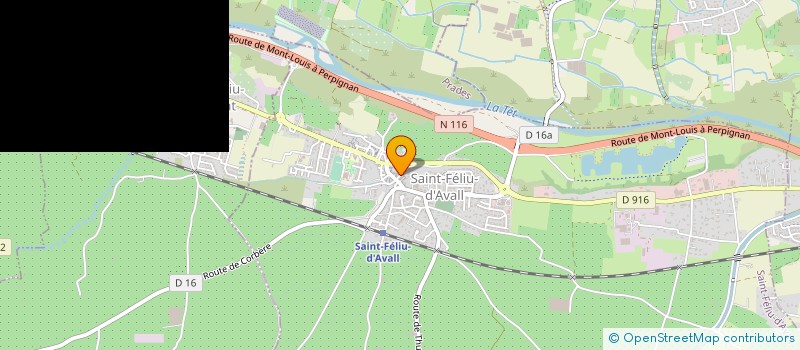 localisation de l'entreprise MONSIEUR LAURENT ESTORACH  SAINT-FELIU-D'AVALL