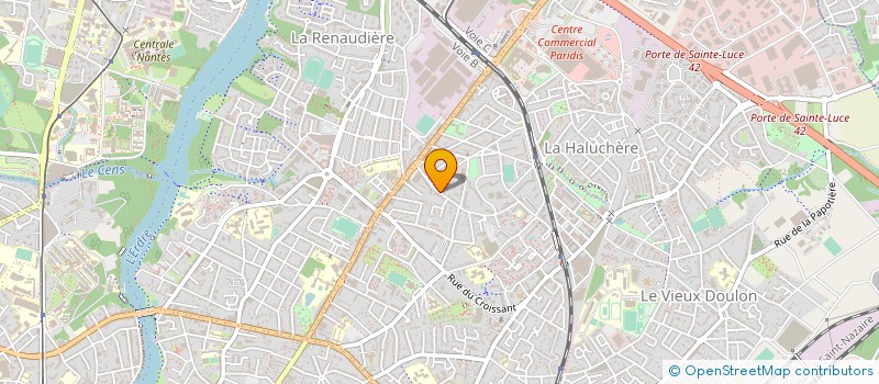 localisation de l'entreprise MONSIEUR LAURENT EVANO à NANTES