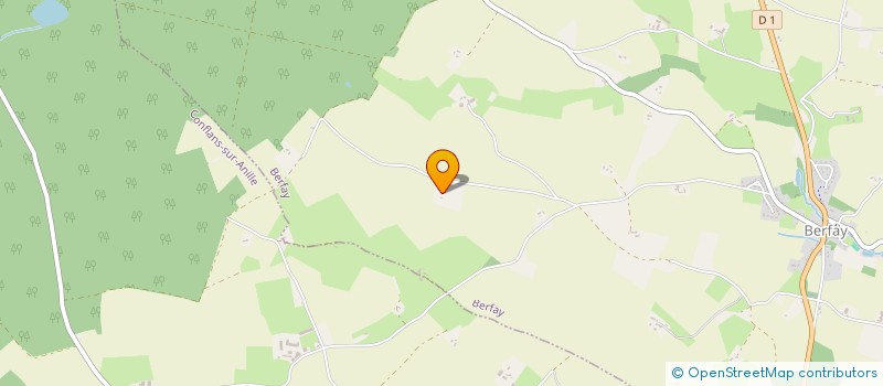 localisation de l'entreprise MONSIEUR LAURENT EVEZARD  THELIGNY