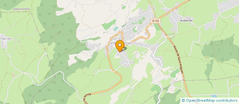 localisation de l'entreprise MONSIEUR LAURENT EXTRAT  VILLEMONTAIS