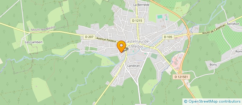 localisation de l'entreprise MONSIEUR LAURENT EYQUEM  CASTELNAU-DE-MEDOC