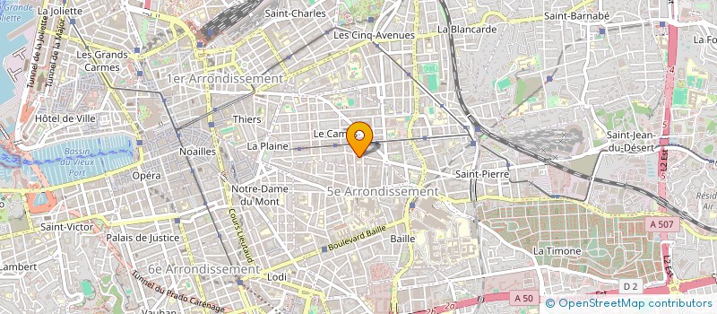 localisation de l'entreprise MONSIEUR LAURENT FABRY à MARSEILLE
