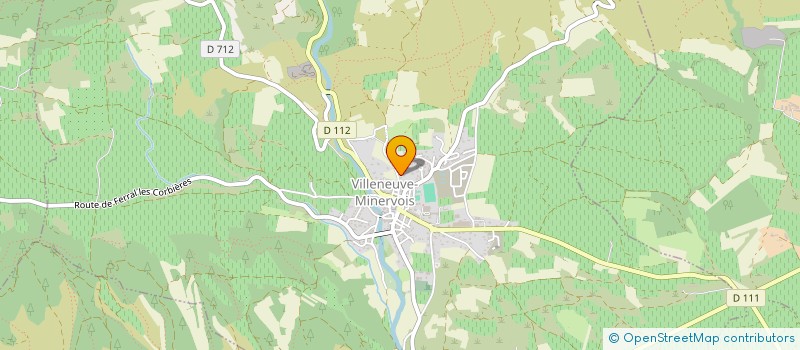 localisation de l'entreprise MONSIEUR LAURENT FACHIN  VILLENEUVE-MINERVOIS