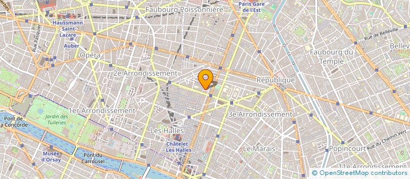 localisation de l'entreprise MONSIEUR LAURENT FAGGION  PARIS