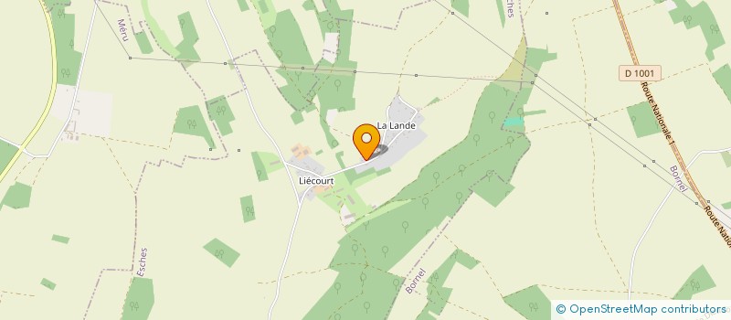 localisation de l'entreprise MONSIEUR LAURENT FAIFE  ESCHES