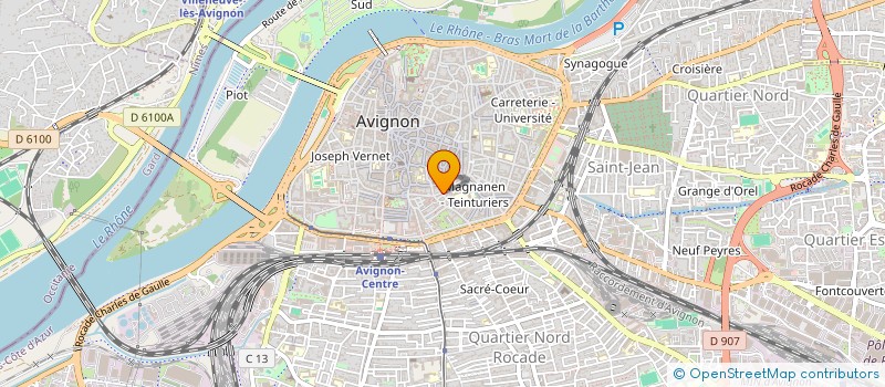 localisation de l'entreprise MONSIEUR LAURENT FANTON  AVIGNON