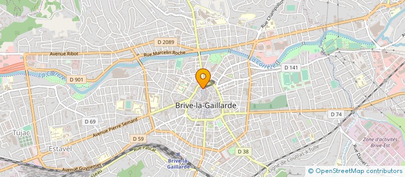 localisation de l'entreprise MONSIEUR LAURENT FARFAL à BRIVE-LA-GAILLARDE