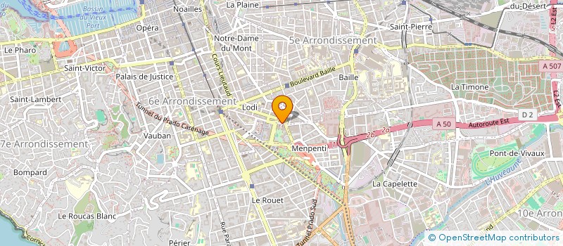 localisation de l'entreprise MONSIEUR LAURENT FARGE à MARSEILLE