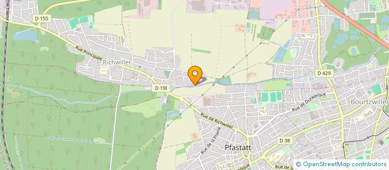 localisation de l'entreprise MONSIEUR LAURENT FAUCAMPRE  RICHWILLER