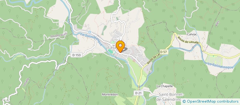 localisation de l'entreprise MONSIEUR LAURENT FAUCHERRE  LASALLE