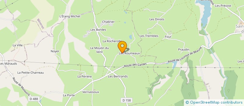 localisation de l'entreprise MONSIEUR LAURENT FAUDEMER à LOUROUX-DE-BEAUNE