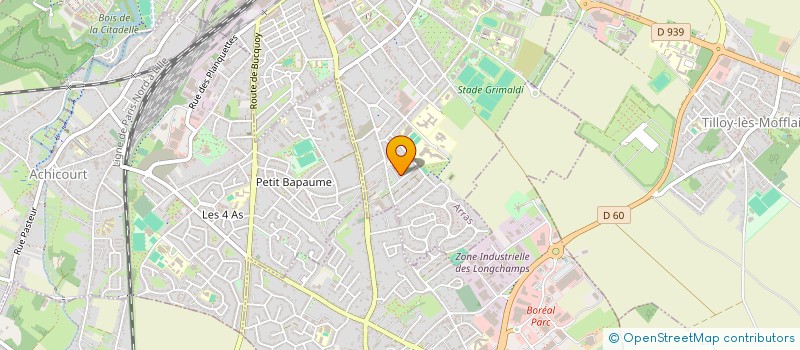 localisation de l'entreprise MONSIEUR LAURENT FAUQUEUX à ARRAS