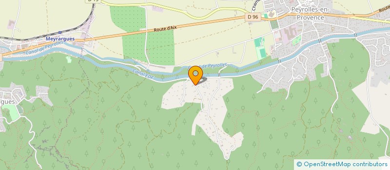 localisation de l'entreprise MONSIEUR LAURENT FAURESSE  PEYROLLES-EN-PROVENCE