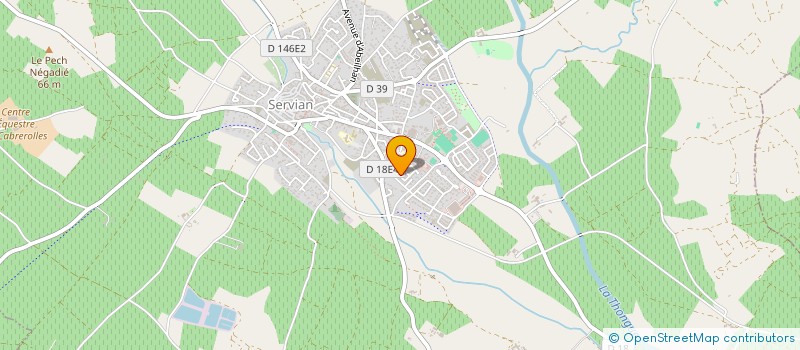 localisation de l'entreprise MONSIEUR LAURENT FAUVEAU  ABEILHAN