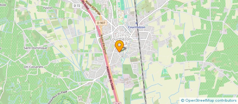 localisation de l'entreprise MONSIEUR LAURENT FAVIER  SARRIANS