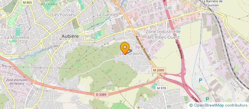 localisation de l'entreprise MONSIEUR LAURENT FAYT  AUBIERE