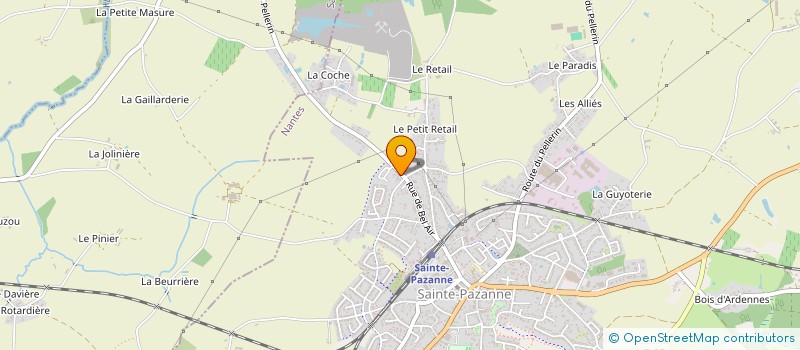localisation de l'entreprise MONSIEUR LAURENT FECHANT  CHAUMES-EN-RETZ