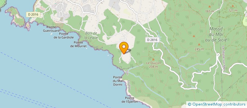 localisation de l'entreprise MONSIEUR LAURENT FEDELI à SIX-FOURS-LES-PLAGES