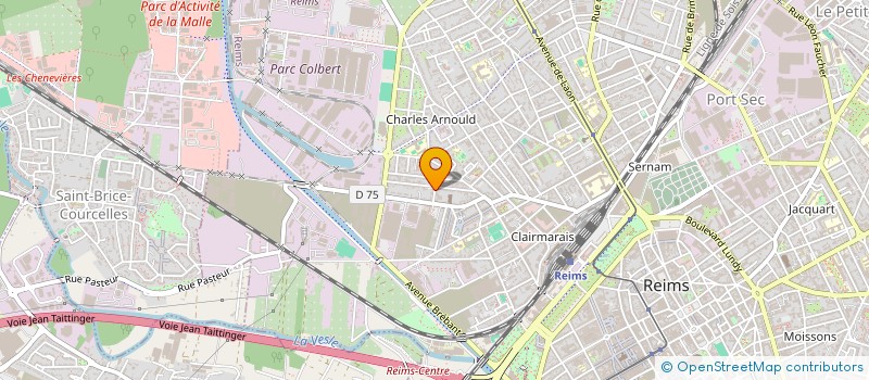 localisation de l'entreprise MONSIEUR LAURENT FEDOU  REIMS