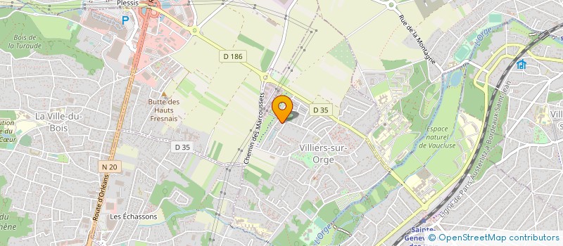 localisation de l'entreprise MONSIEUR LAURENT FENZAR  VILLIERS-SUR-ORGE