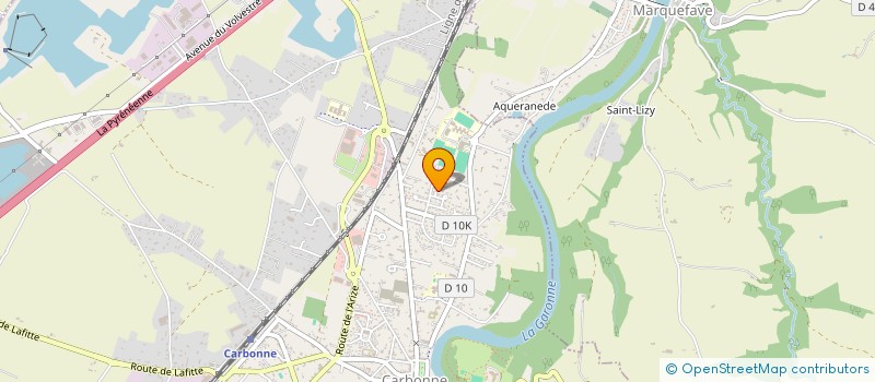 localisation de l'entreprise MONSIEUR LAURENT FERET  CARBONNE