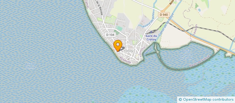 localisation de l'entreprise MONSIEUR LAURENT FERMENT à LE CROTOY