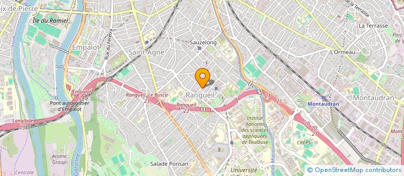 localisation de l'entreprise MONSIEUR LAURENT FERNANDEZ  TOULOUSE