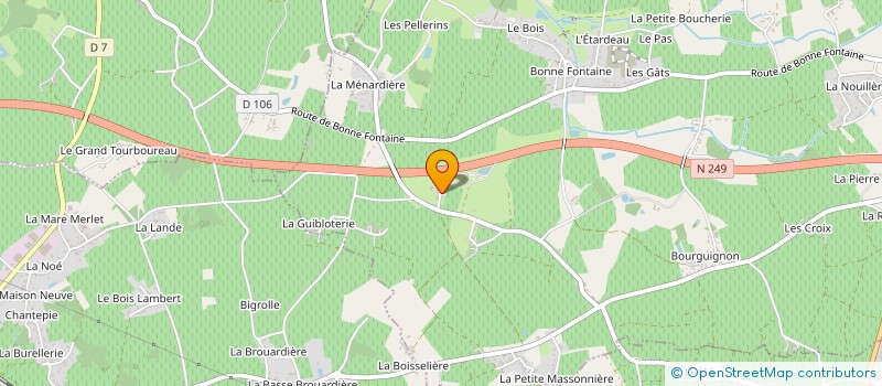 localisation de l'entreprise MONSIEUR LAURENT FERRARIS  MOUZILLON