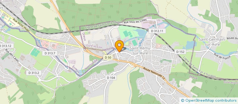 localisation de l'entreprise MONSIEUR LAURENT FEUILLEUSE à SAINT-REMY-SUR-AVRE