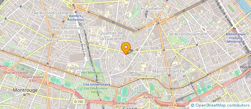 localisation de l'entreprise MONSIEUR LAURENT FEUTRIE  PARIS