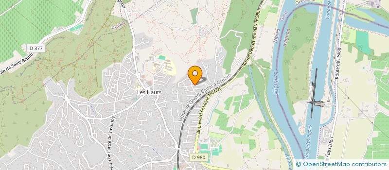 localisation de l'entreprise MONSIEUR LAURENT FEUVRIER à VILLENEUVE-LES-AVIGNON