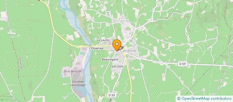 localisation de l'entreprise MONSIEUR LAURENT FIGUEROLA  CAIRANNE