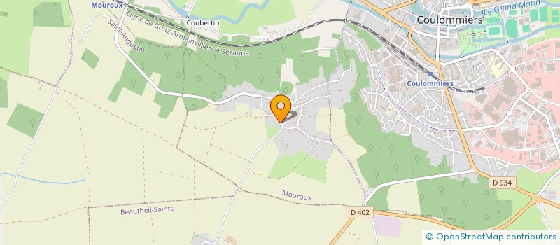 localisation de l'entreprise MONSIEUR LAURENT FIHUE  MOUROUX