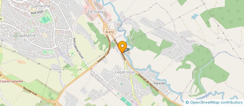 localisation de l'entreprise MONSIEUR LAURENT FILIZZOLA  VALDURENQUE