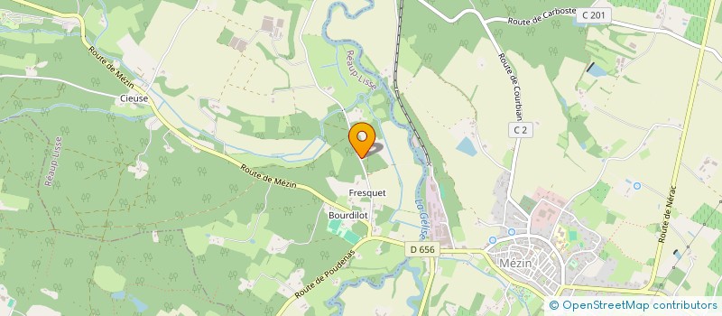 localisation de l'entreprise MONSIEUR LAURENT FITON  REAUP-LISSE