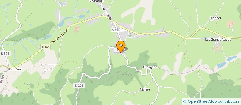 localisation de l'entreprise MONSIEUR LAURENT FLEURY  CREUZIER-LE-VIEUX