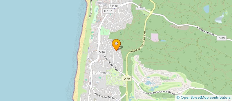 localisation de l'entreprise MONSIEUR LAURENT FLORANE  SEIGNOSSE