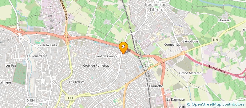 localisation de l'entreprise MONSIEUR LAURENT FOGUES à BEZIERS