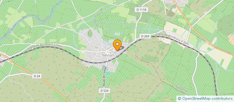 localisation de l'entreprise MONSIEUR LAURENT FOLCH  NEVIAN