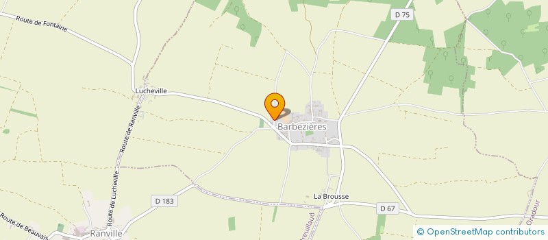 localisation de l'entreprise MONSIEUR LAURENT FOREST à BARBEZIERES