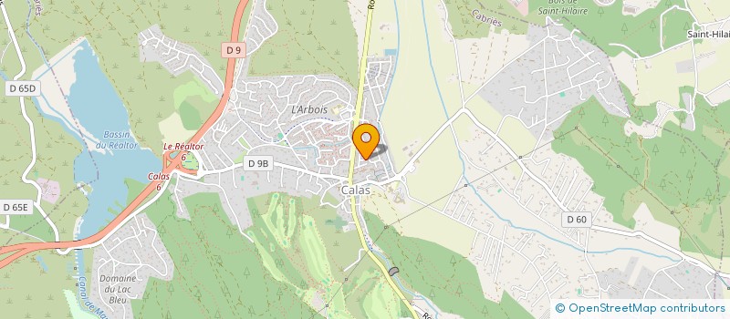 localisation de l'entreprise MONSIEUR LAURENT FORNACCIARI  CABRIES